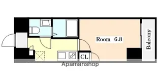 1Kの間取り画像