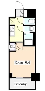 プレサンス広小路通今池【0202号室】の間取り