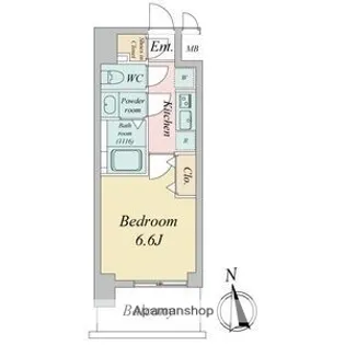 シーズンフラッツ千種「チクサ」【5階】の間取り