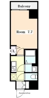 ディアレイシャス尾頭橋【2階】の間取り