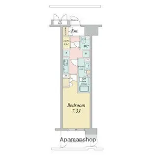 ラフィシア上前津(RAFFICIA KAMIMAEZU)【4階】の間取り