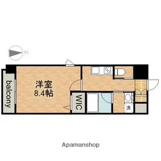 ウルフィエスタ桜山(旧ビーロット桜山レジデンス)【9階】の間取り