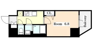 プレサンス大須観音ビザリア【0501号室】の間取り