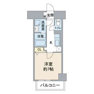コートバスク【7階】の間取り