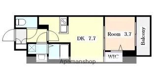 メイクス上前津4【9階】の間取り