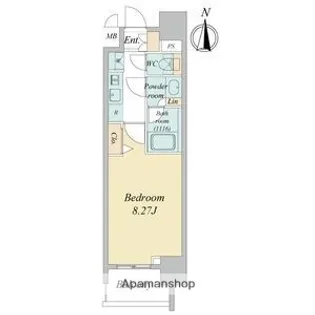 リヴシティ泉(クレストコート泉一丁目)【6階】の間取り