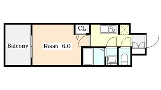 プレサンス大須観音フィエスタ【15階】の間取り