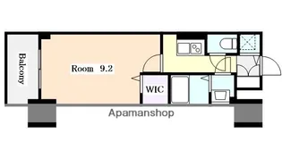 エスリード今池ルミナス【13階】の間取り