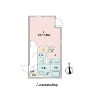 QUADOR御器所【5階】の間取り
