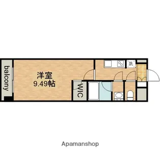 レジデンシア今池【11階】の間取り