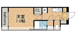 IARIM吹上【3階】の間取り