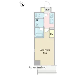 LUMINOUS千種【10階】の間取り