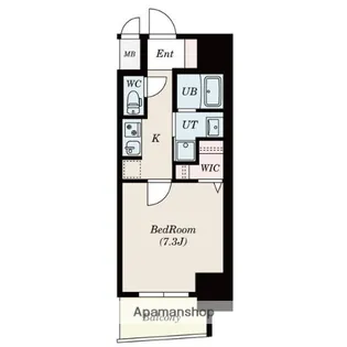 S−RESIDENCE今池駅前【6階】の間取り