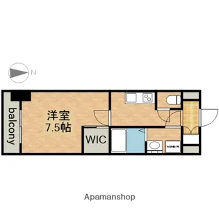 ハーモニーレジデンス名古屋今池【12階】の間取り