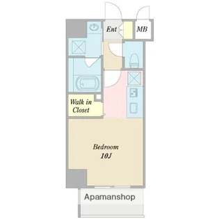アビタシオン内山【7階】の間取り