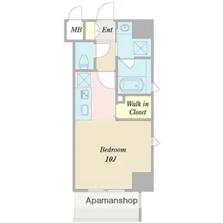 アビタシオン内山【12階】の間取り