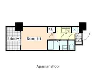エスリード上前津LIVIA【10階】の間取り
