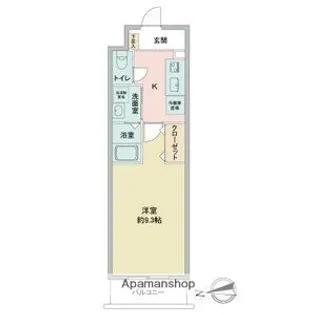 KDXレジデンス今池【10階】の間取り