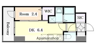 エステムコート名古屋葵【8階】の間取り