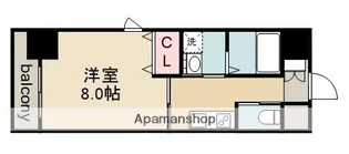 BERG IZUMI(ベルグイズミ)【6階】の間取り