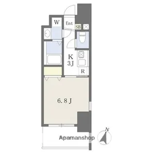 ラ・ルーシュ泉【5階】の間取り