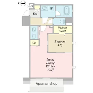 Urban Cloud Izumi(アーバンクラウド泉)【5階】の間取り