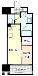 パートナーズ今池(旧 デュオフラッツ今池リレア)【7階】の間取り