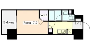 ザ・パークハビオ新栄【14階】の間取り