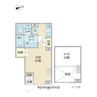 クレイン御器所【1階】の間取り