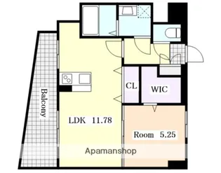 H-CLASSY TAKAOKA【10階】の間取り
