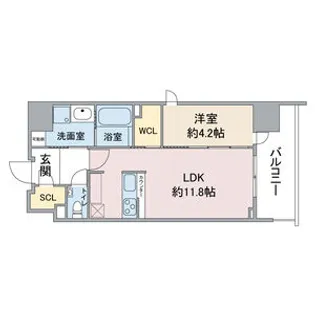 (仮称)久屋大通公園レジデンス【13階】の間取り