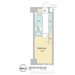 ヴェルデシア名駅南(旧ルネフラッツ名駅南)【5階】の間取り