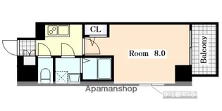 エスリード栄 THE PARK【4階】の間取り