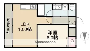 R-Court泉【3階】の間取り