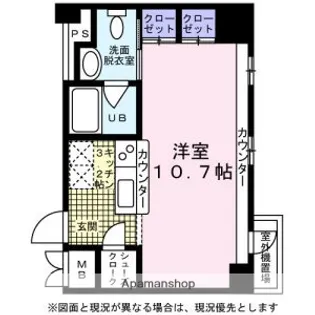 KDXレジデンス東桜I【15階】の間取り