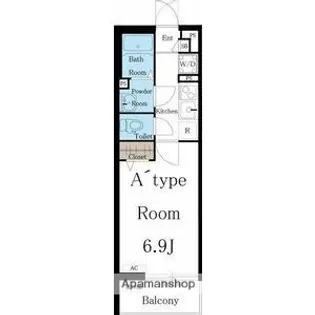 リブリ・吹上【3階】の間取り