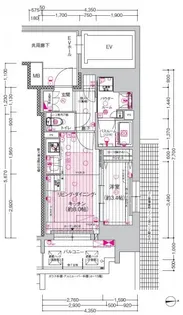 プレサンス ロジェ 大須 白川公園【5階】の間取り