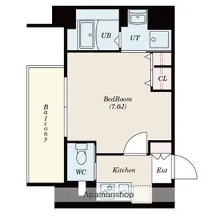 RESIDENCIA御器所【6階】の間取り