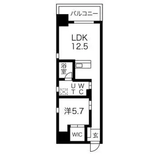 ザ・テラス丸の内【9階】の間取り