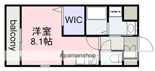 パルティール吹上アネックス【6階】の間取り