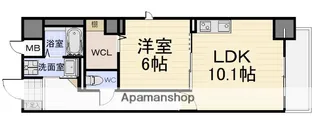 グランツ泉【5階】の間取り