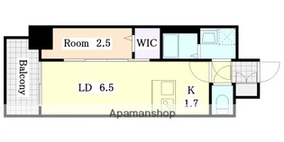 メイクスWアート金山ウエスト【11階】の間取り