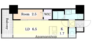 メイクスWアート金山ウエスト【2階】の間取り