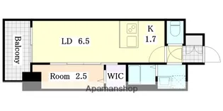 メイクスWアート金山ウエスト【7階】の間取り