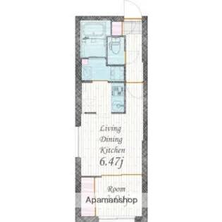 QUADOR御器所NOIR【2階】の間取り