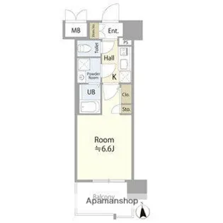 エスリード葵 広小路通【12階】の間取り