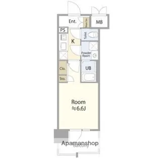 エスリード葵 広小路通【8階】の間取り