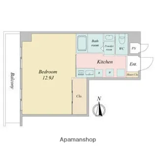 ISM泉【9階】の間取り