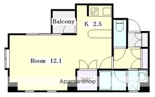 HIRO尾頭橋 (ヒロ尾頭橋)【2階】の間取り