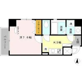 LEXCEED izumi【4階】の間取り